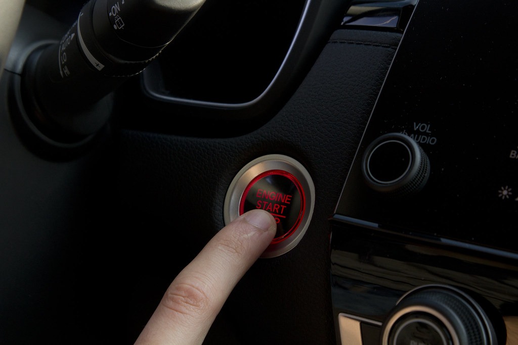Push to start button