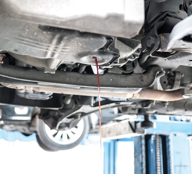 Transmission Fluid leaking out of drain